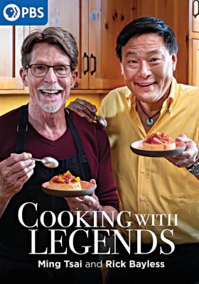 DVD cover for 'Cooking with Legends: Ming Tsai & Rick Bayless'