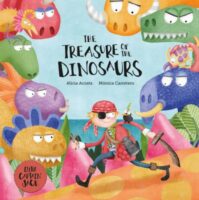 book cover of 'The Treasure of the Dinosaurs' by Alicia Acosta