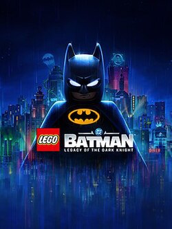 Video game cover for 'LEGO Batman: Legacy of the Dark Knight'