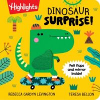 book cover of 'Dinosaur Surprise' by Rebecca Gardyn Levington