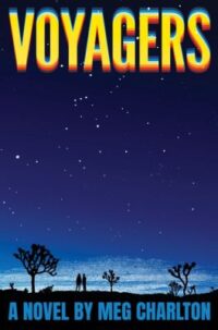 book cover for 'Voyagers' by Meg Charlton